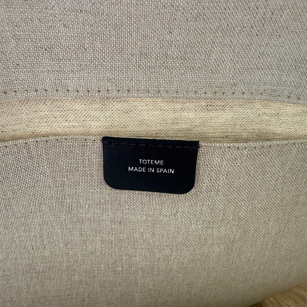 NWT Totême Monogram Canvas Tote Bag - Picture 8 of 10